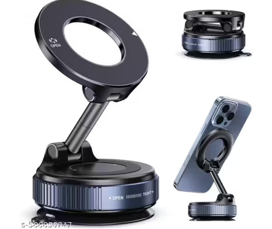 360° Magnetic Car Phone Holder | Foldable & Strong Grip