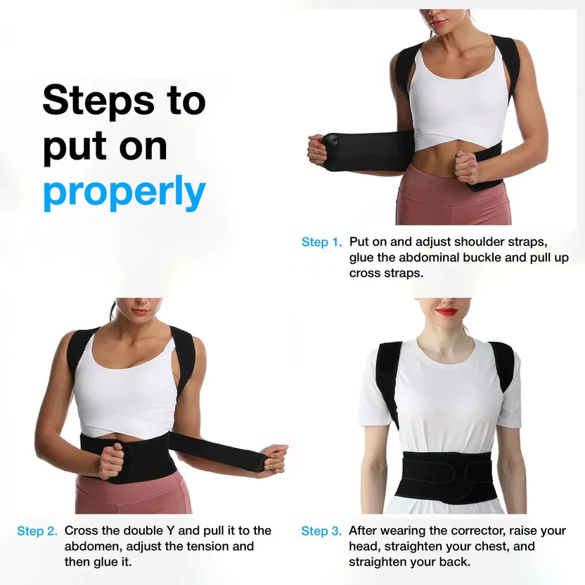 Posture: Back Posture Corrector For Pain Relief & Daily Support